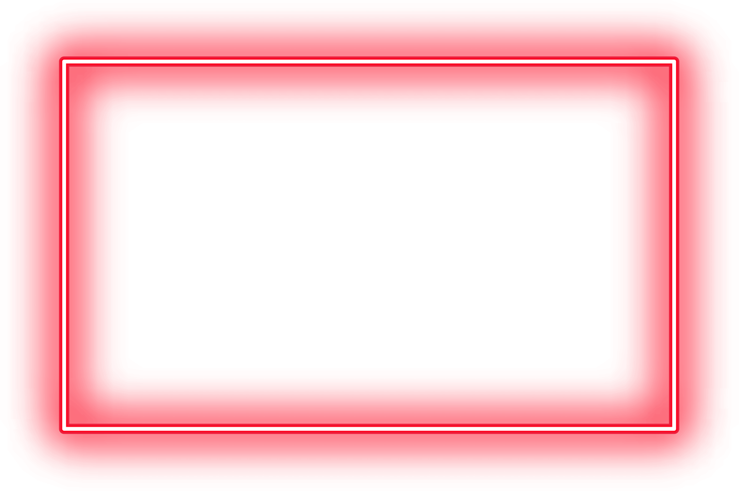 Red Neon Frame